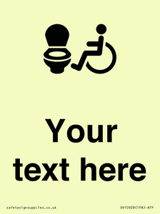 Custom information: Accessible Toilet LtR